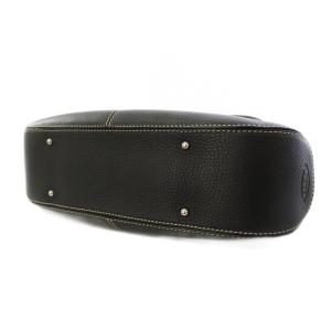 トッズ TODS ハンドバッグ レザー 黒 ブ...の詳細画像5
