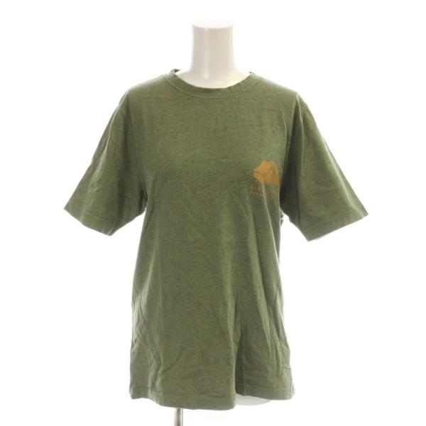 エルエルビーン L.L.BEAN Tシャツ S 緑 グリーン 無地 半袖 ラウンドネック /AP レ...