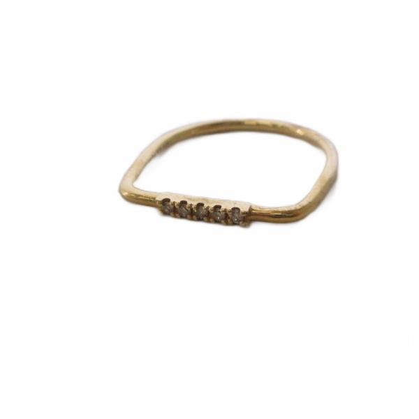 ヒロタカ Hirotaka Joan Miro Diamond Ring ミロ ダイヤモンドリング ...
