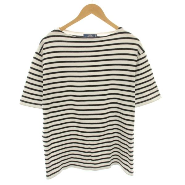 セントジェームス SAINT JAMES バスクシャツ Tシャツ カットソー ボートネック 半袖 ボ...