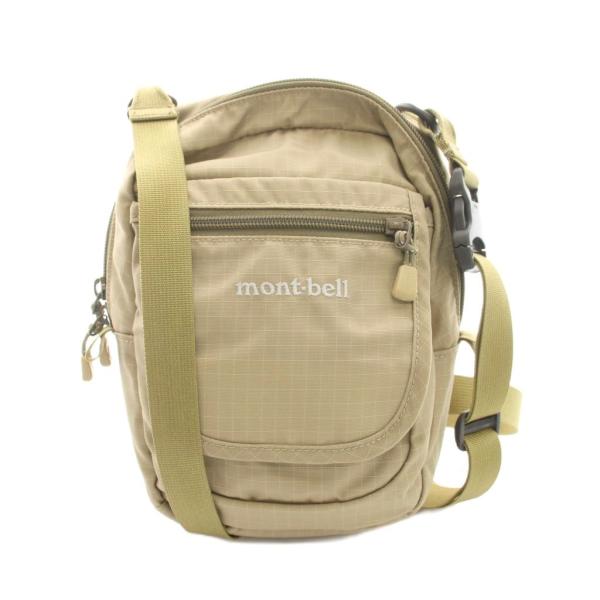 モンベル Montbell ショルダーバッグ トラベルポーチ ポシェット ベージュ /YM メンズ ...