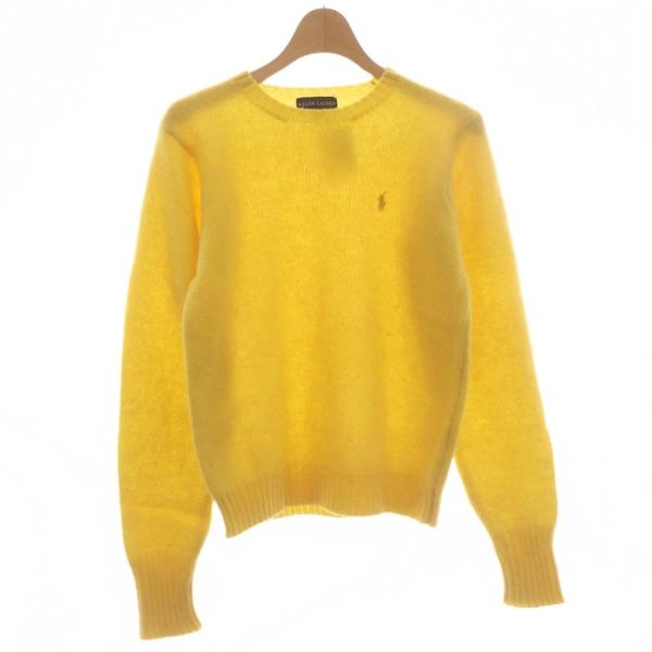 ラルフローレン RALPH LAUREN キッズ 男の子 ニット セーター ウール 160 黄色 イ...