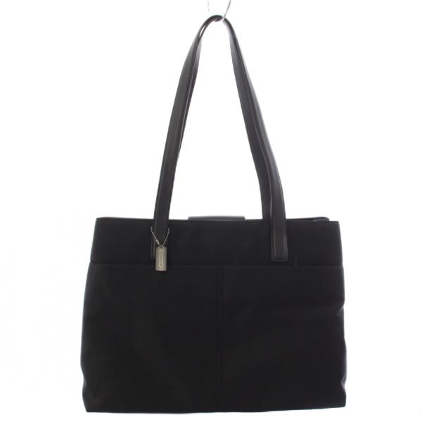 コーチ COACH トートバッグ ショルダーバッグ A4 黒 ブラック 7408 /TK レディース