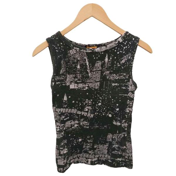 ヒステリックグラマー HYSTERIC GLAMOUR タンクトップ カットソー ノースリーブ 総柄...