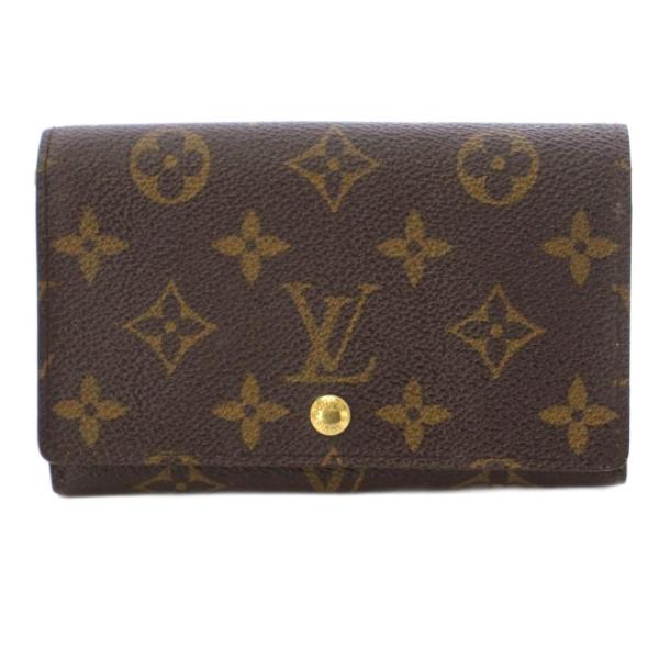 ルイヴィトン LOUIS VUITTON モノグラム ポルトモネ ビエ トレゾール 財布 二つ折り ...
