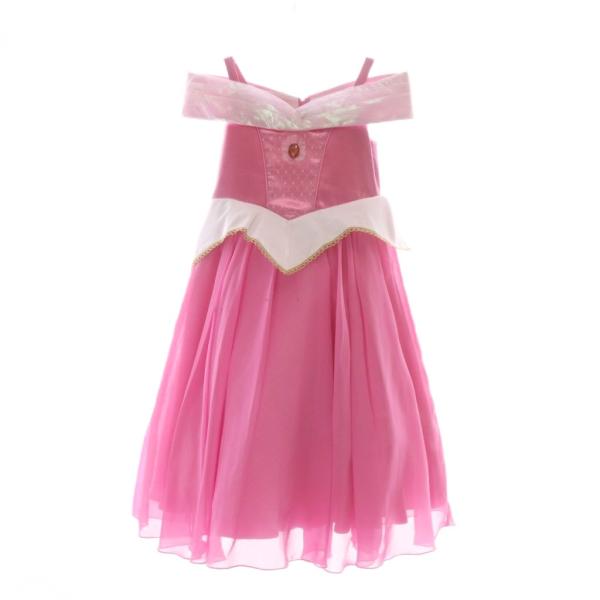ディズニー Disney オーロラ姫ドレスセット 子ども服（女の子用） 110 ピンク オフショルダ...
