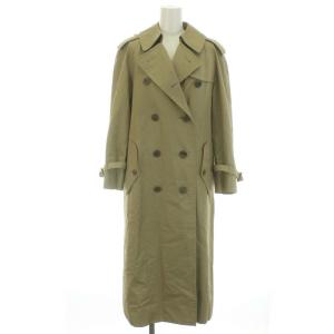 バーバリー 90s ロング トレンチ コート S ネイビー BURBERRY ノバ