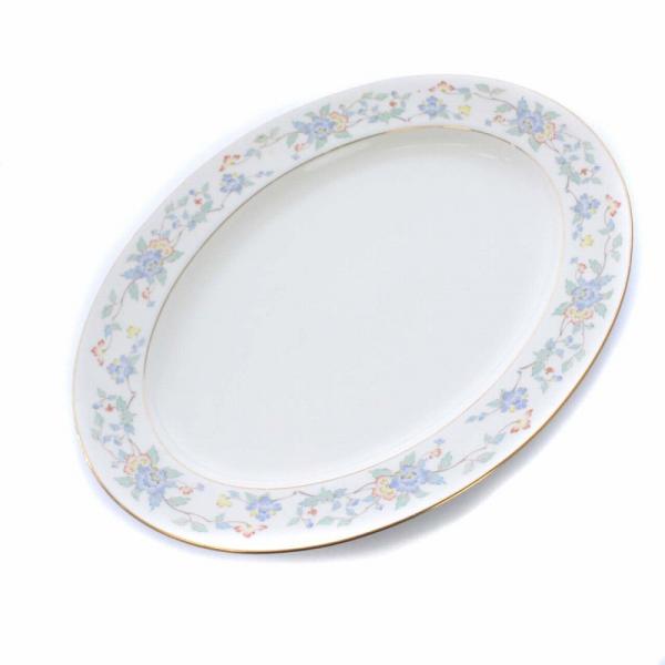 nittoroyal ivory 旧ノリタケ オーバルプラター 大判プレート 皿 白 ホワイト /K...