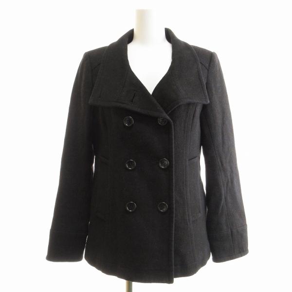 ロペ ROPE Pコート ピーコート ショート 黒 ブラック /UM ■MG レディース