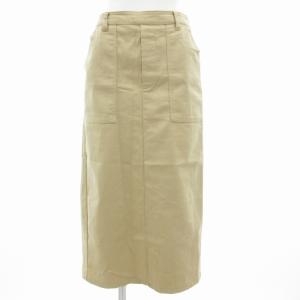 ザショップティーケー THE SHOP TK チノ風タイトスカート ロング M ベージュ 040-76004 /SS 0930 ■MG23 レディース