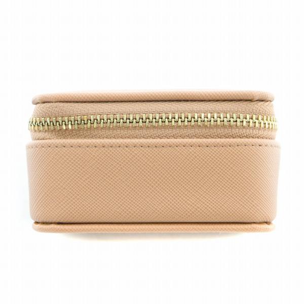 エテ ete ジュエリーボックス ミニ レザー ピンク /BB ■OF レディース