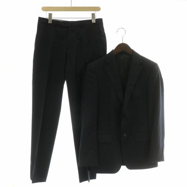 パーソンズ シングルスーツ セットアップ テーラードジャケット 背抜き テーパードパンツ スラックス...