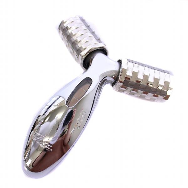 リファ Refa PRO プラチナ電子ローラー 美顔ローラー 美容機器 シルバー PEV-L1507...