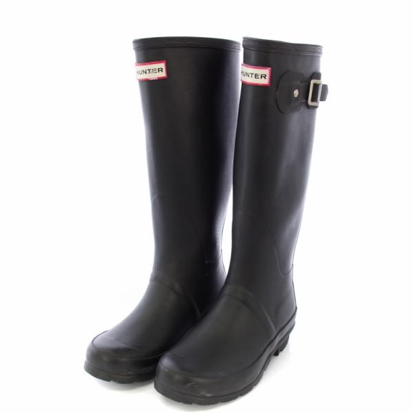 ハンター HUNTER ORIGINAL TALL レインブーツ 長靴 UK3 黒 W23499 /...