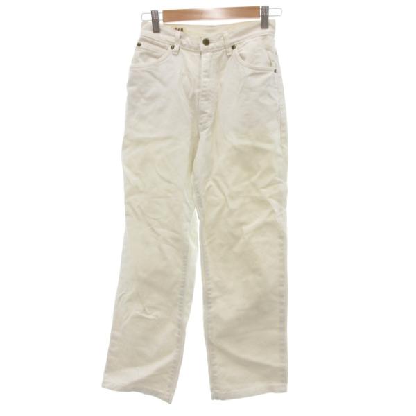 リー LEE デニム ジーンズ ジッパーフライ 白 ホワイト /JS レディース