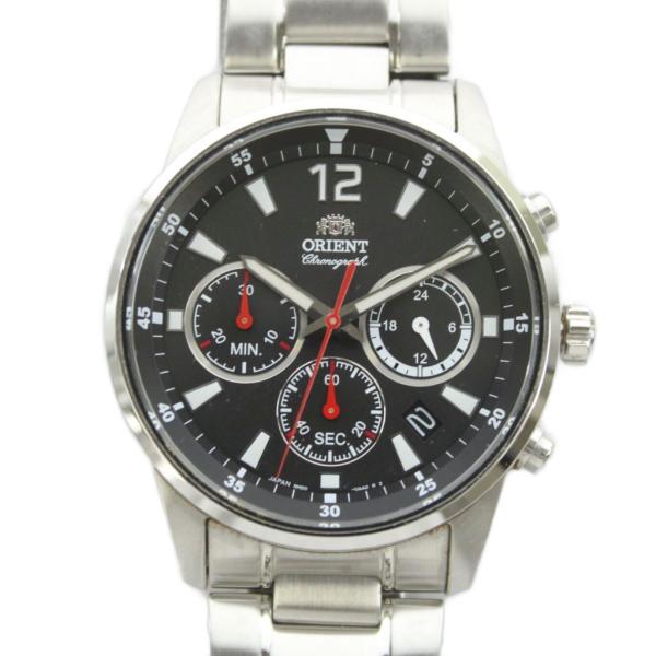 オリエント ORIENT 腕時計 アナログ 3針 クォーツ シルバー色 /AN28 ■MA メンズ