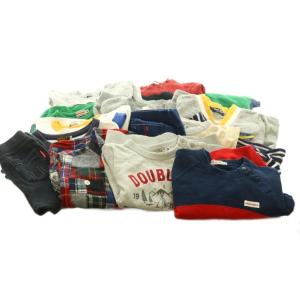 ミキハウス ダブルビー ダブルB Black Bear まとめ売り×15点 Tシャツ スウェット シャツ パンツ カーディガン ブランケット 半袖 長袖