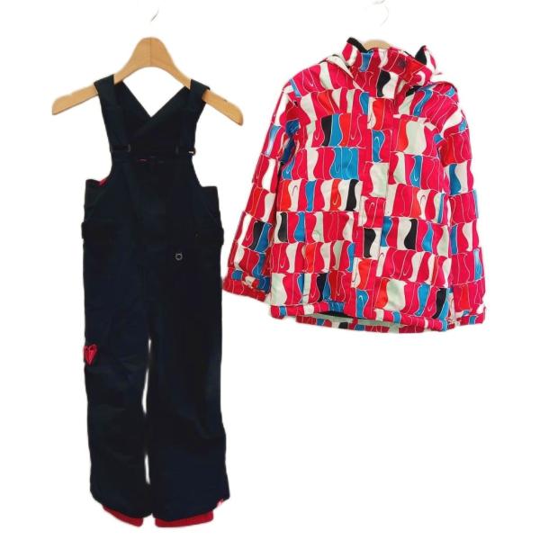 ロキシー ROXY セットアップ 上下 スキーウェア スキーパンツ ジャケット 子ども服 女の子 T...
