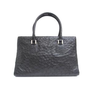 クーニギン konigin オーストリッチ トートバッグ ブラック ハンドバッグ かばん 黒