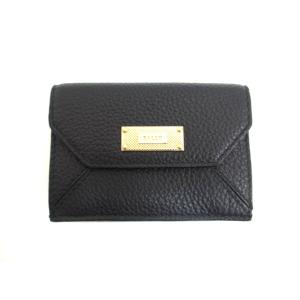 TORY BURCH（トリーバーチ） 財布 三つ折り レザー Wホック ロゴ 茶色