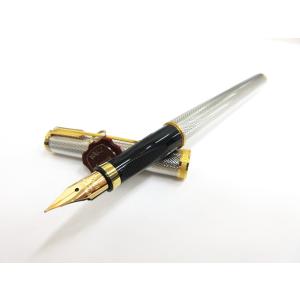 パーカー parker プリミア シルバー グレンドルジュ 万年筆 XF ペン先 18K 筆記未確認...