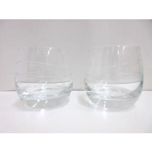 未使用品 ティファニー TIFFANY &amp; CO. カデンツ ペアグラス 2個セット クリア タンブ...