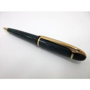 ウォーターマン WATERMAN フィリアス ボールペン グリーン系×ゴールド マーブル 箱付 筆記...