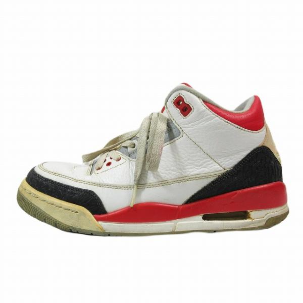 ナイキ NIKE ジャンク品 AIR JORDAN 3 RETRO エアジョーダン レトロ スニーカ...