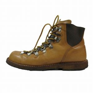 ダナー DANNER サイドゴア トレッキングシューズ ショートブーツ レースアップ レザー ブラウン/6▲B10 メンズ｜vectorpremium