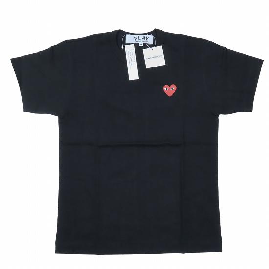 未使用品 プレイコムデギャルソン PLAY COMME des GARCONS レッドハート ロゴ刺...