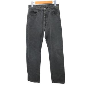 リーバイス Levi's 501-0658 ヴィンテージ 先染めブラックデニム デニムパンツ ジーンズ ボタン裏571 USA製 W29 L32 約S ■GY12｜vectorpremium