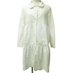 エルマノシェルビーノ ERMANNO SCERVINO JUNIOR 美品 コート ジャケット ドッ...