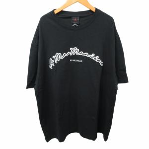 未使用品 ナイキ NIKE ジョーダン JORDAN ×ア・マ・マニエール コラボ タグ付き 23SS JORDAN BRAND M J AMM SS Tシャツ カットソー 黒 XL