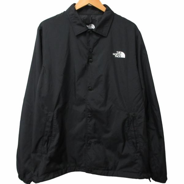 ザノースフェイス THE NORTH FACE 美品 ナイロンコーチジャケット ドローコード ワンポ...