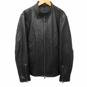 エポカ ウォモ EPOCA UOMO 美品 ラムレザー ライダースジャケット 
