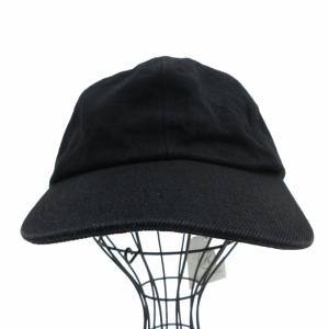 未使用品 キジマタカユキ タグ付き BLACK DENIM 6PANEL CAP ブラック デニム シックスパネル キャップ 帽子 ロゴ刺繍 ブラック 黒 2 約M｜vectorpremium