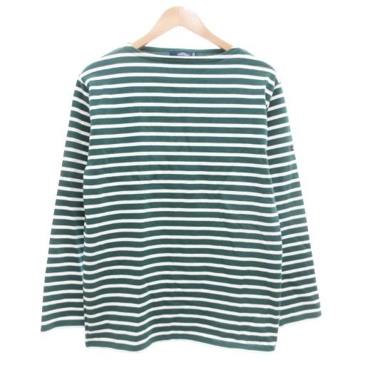 セントジェームス SAINT JAMES ウェッソン 美品 バスクシャツ Tシャツ カットソー ボー...