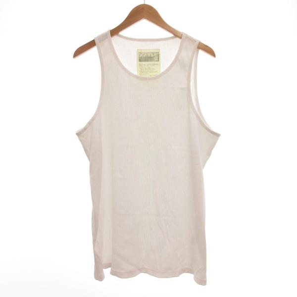 ビームス BEAMS Surf &amp; Sk8 Zine SSZ シンテレビ装 リブ ワイドタンクトップ...