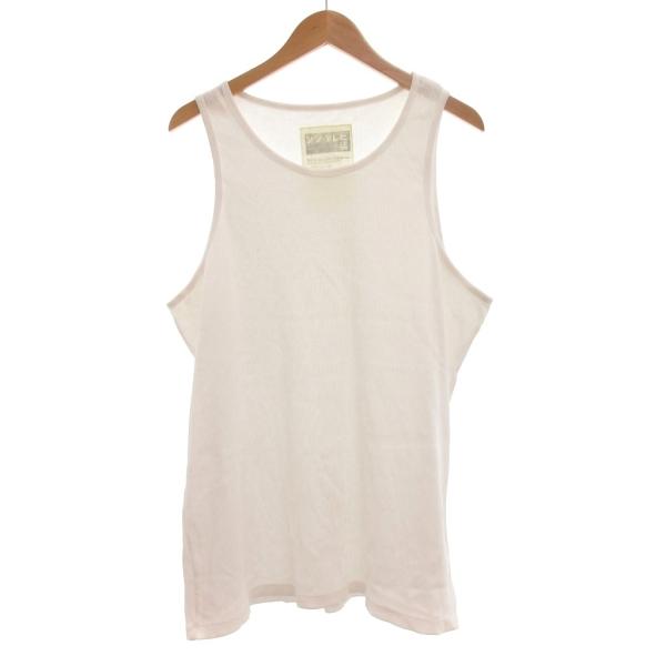 ビームス BEAMS Surf &amp; Sk8 Zine SSZ シンテレビ装 タンクトップ リブ ワイ...