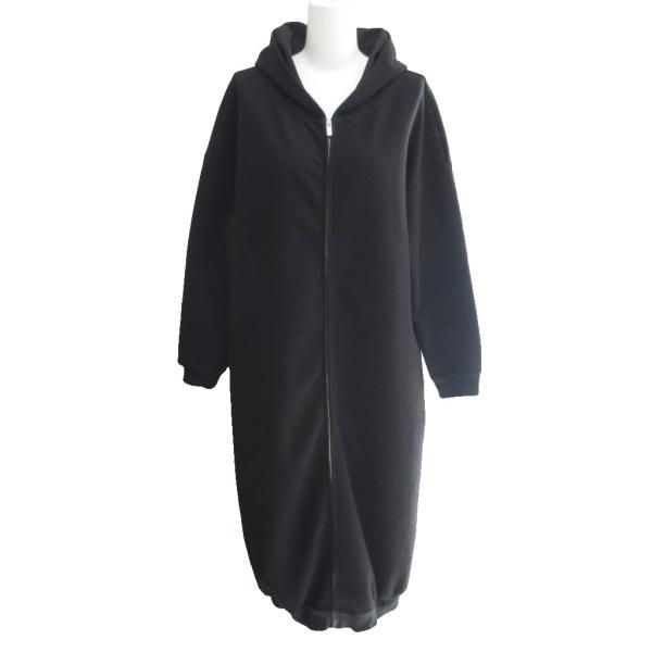 アメリヴィンテージ Ameri VINTAGE 17AW フード付 ロングコート ジャケット ジップ...