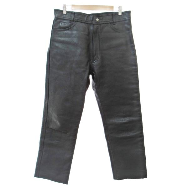 ビーズレザー B's Leather レザーパンツ バイカー バイクウエア 装備 VII 黒 ブラッ...