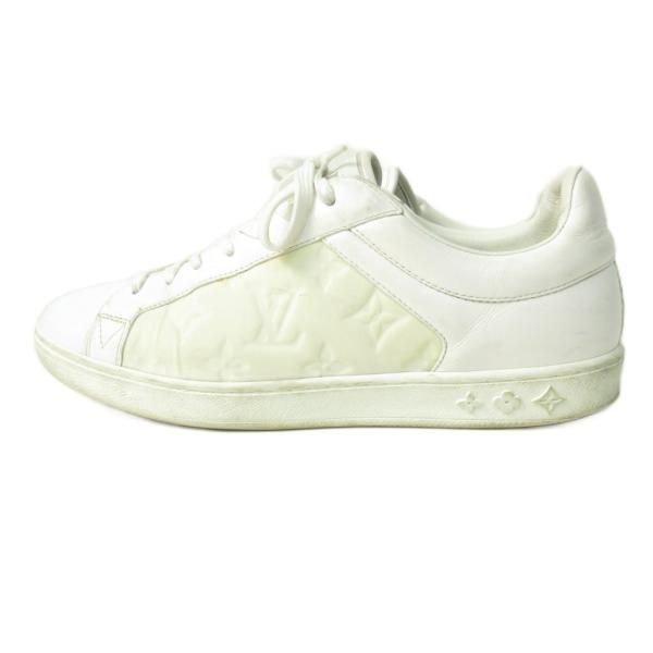 ルイヴィトン LOUIS VUITTON ルクセンブルク モノグラム スニーカー レザー ローカット...