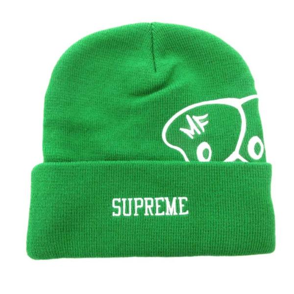 未使用品 シュプリーム SUPREME 23AW Mf Doom Beanie ニット帽 ニットキャ...