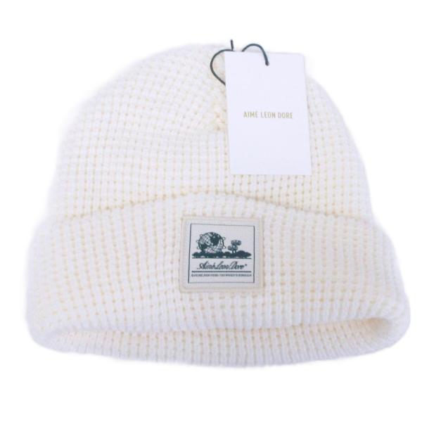 未使用品 エメ レオン ドレ AIME LEON DORE タグ付 ビーニー ニットキャップ 帽子 ...