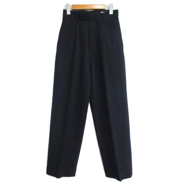 オーラリー AURALEE 23AW CASHMERE FLANNEL SLACKS カシミヤ フラ...
