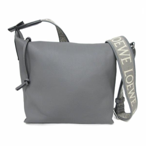 ロエベ LOEWE 美品 Cubi Leather Small Crossbody Bag キュービ...