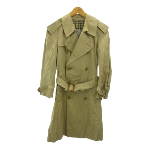 アクアスキュータム AQUASCUTUM ヴィンテージ 70-80s トレンチコート 裏地 チェック...
