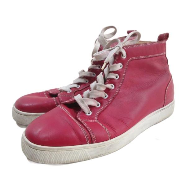クリスチャンルブタン Christian louboutin ルイス LOUIS ハイカットスニーカ...