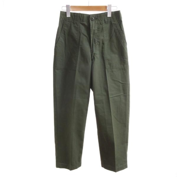 ヴィンテージ VINTAGE US ARMY 80s 美品 ユーティリティパンツ 28?27 カーキ...