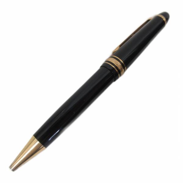 モンブラン MONT BLANC マイスターシュテック ボールペン ツイスト式 黒 ブラック 筆記確...
